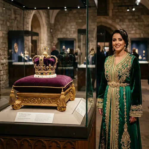 St. Edward's Crown and Moroccan Caftan: Rich Heritage Collection