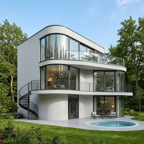 Modern Two-Story House Architectural Design