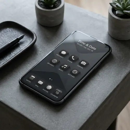 Sleek Ultramodern Smartphone | Minimalistic Aesthetic
