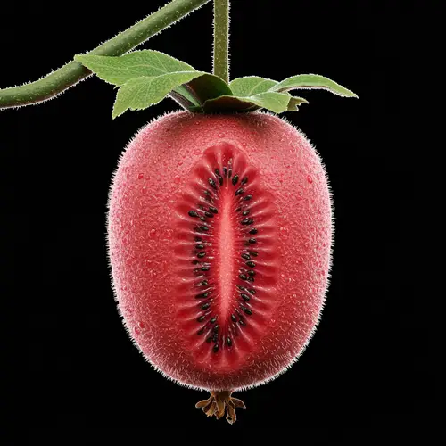 Kiwi-Watermelon Hybrid Plant: Unique Fruit Creation