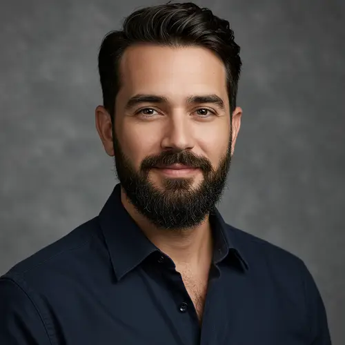 Professional Headshot with Beard