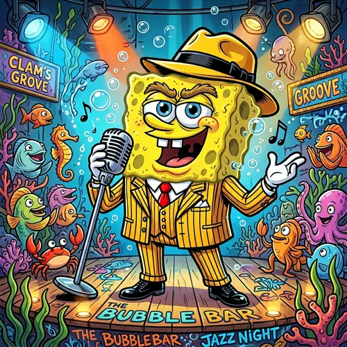 Gangster SpongeBob: A Cartoon Adventure