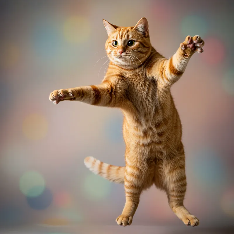 Dancing Cat: Joyful Movements & Fun Videos