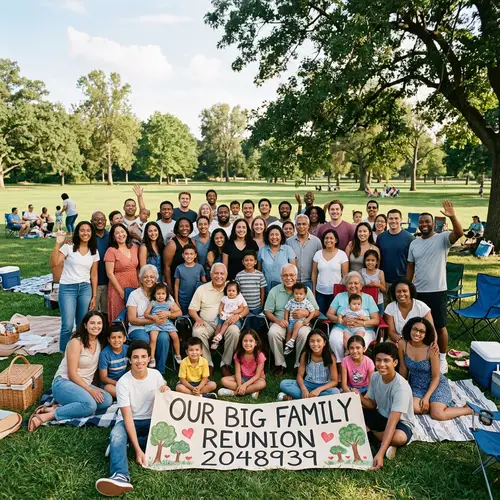 One Big Family: Togetherness and Love