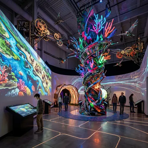 Visionary Art Installation: Planet Earth 2050