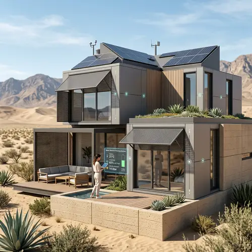 Futuristic Smart Modular Housing Concept