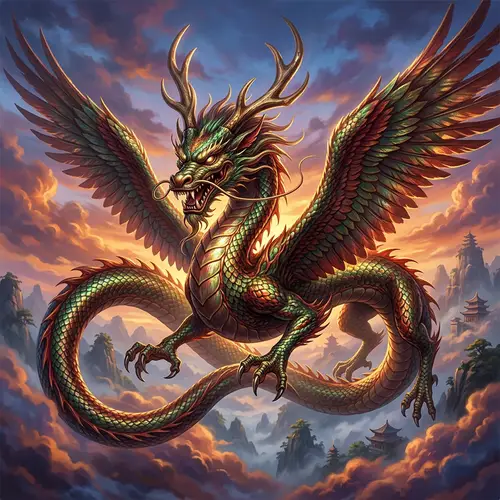 Chinese Dragon - Mythological Symbol of Power and Luck
