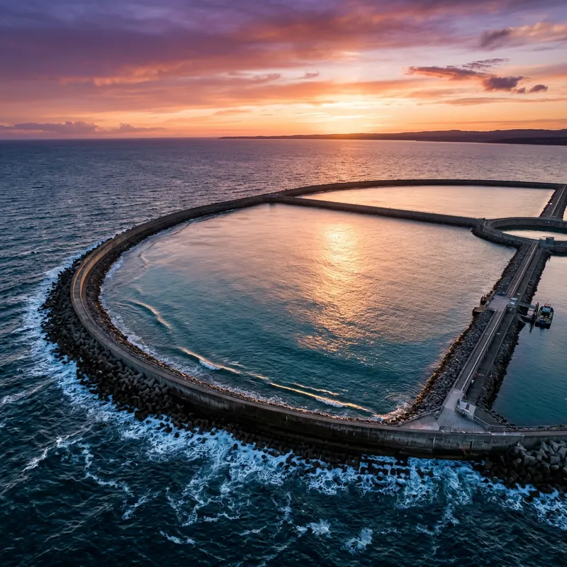 Scenic Offshore Reservoir: A Serene Escape