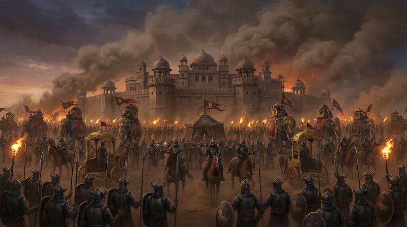 Epic Battle Scene: Jarasandha vs Shishupal