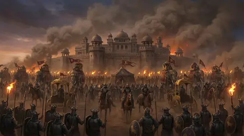 Epic Battle Scene: Jarasandha vs Shishupal