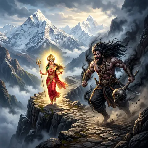 Epic Clash: Bhaironath vs. Mata Vaishno Devi