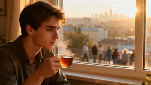 Reflective Morning Moments: A Young Man's Thoughts