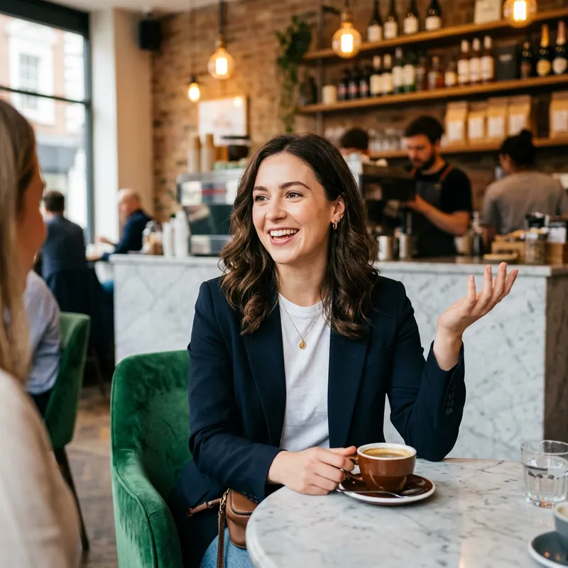 Chic Coffee Meetups: Portraits & Conversations