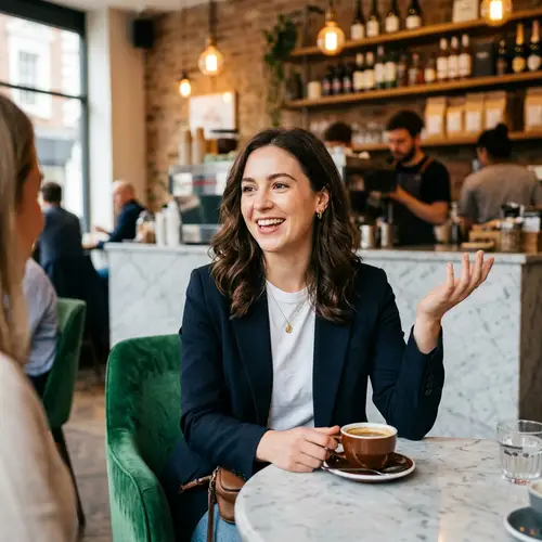 Chic Coffee Meetups: Portraits & Conversations