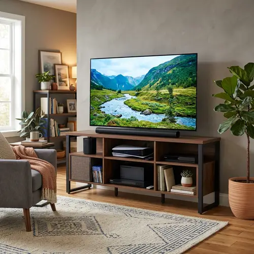 Stylish TV Rack for Modern Living Rooms