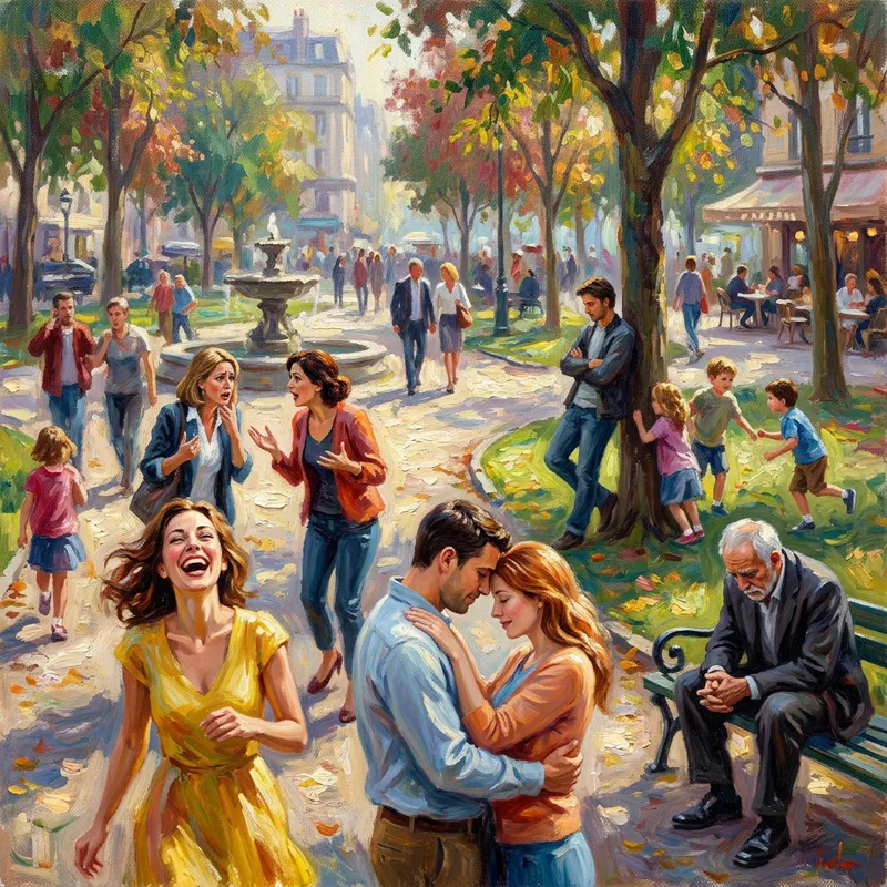 Impressionistic Emotions: Capturing Sadness