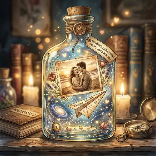 Dreams, Love, Memories - Captivating Tattoo Illustration