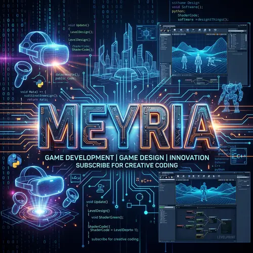 MEYRIA - Legendary Game Development Channel Banner