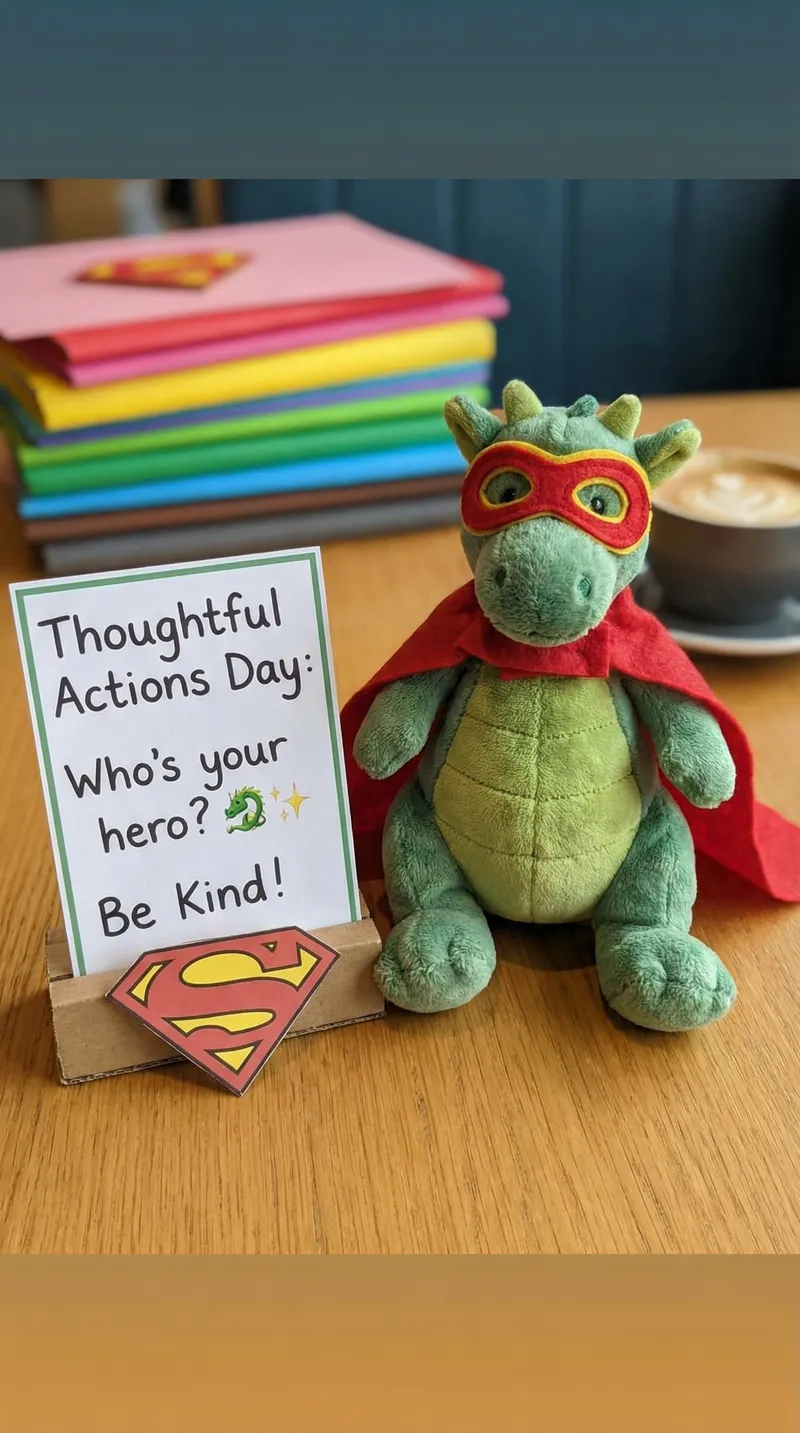 Celebrate Thoughtful Actions Day with Spark Dragon