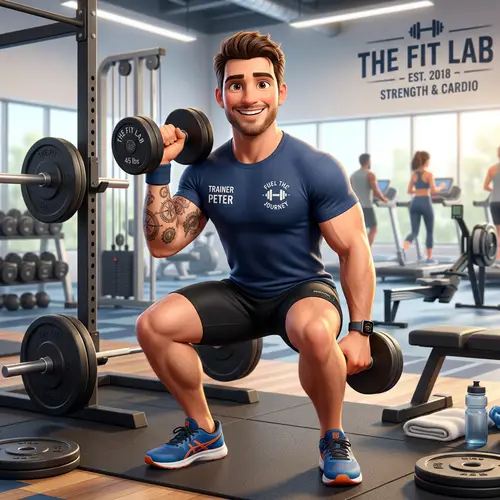 Peter the Pixar Personal Trainer: Strength & Cardio Coach