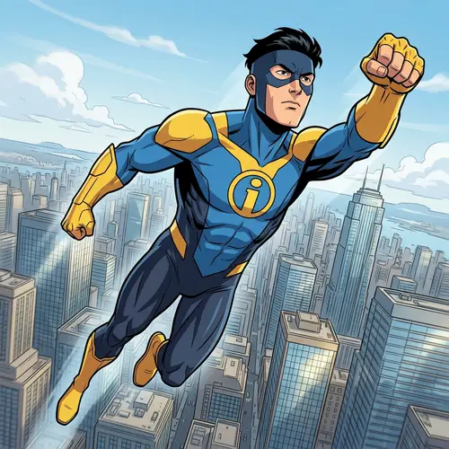 Invincible Character - Unleashing Power