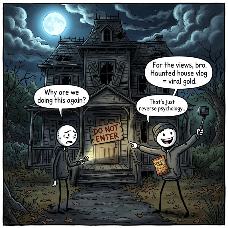 Haunted House Vlog: Spooky Adventures Await