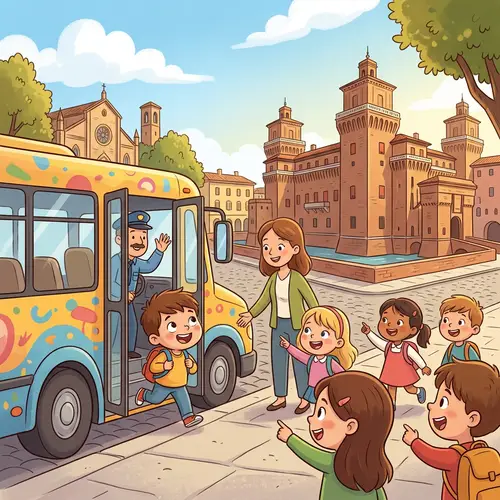 Saimon's Exciting School Trip to Ferrara