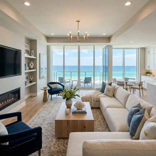 Luxurious Gulf Front Condo in Alabama | Contemporary Decor Style