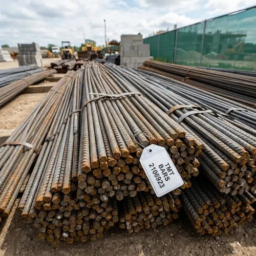 High-Quality TMT Bars for Construction