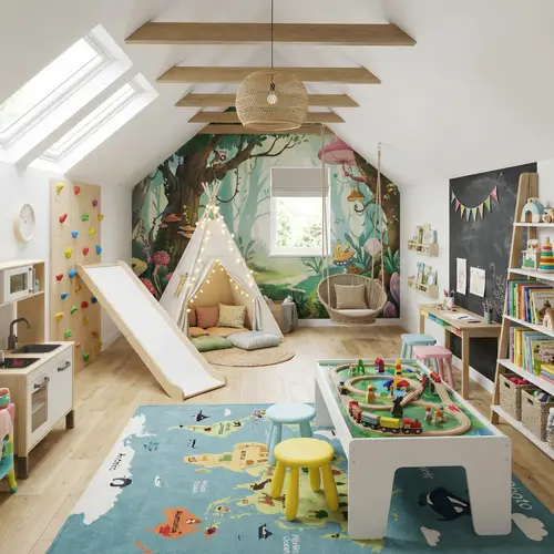 Creative Kids Playroom Design Ideas