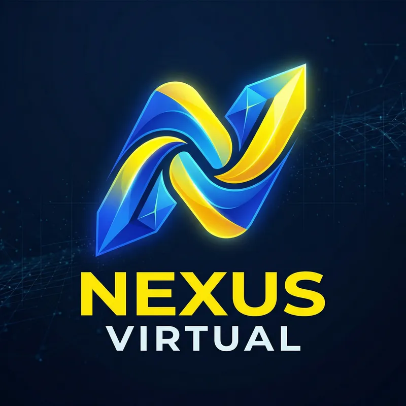 Virtual Company Logo Design with Abstract Shapes