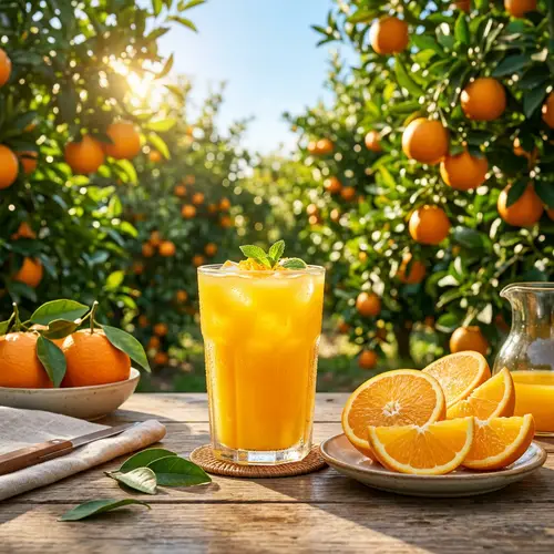 Refreshing Orange Juice - Enjoy a Fresh Start in the Morning