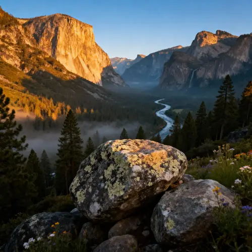 Stunning Landscape Scenery with Dramatic Lighting