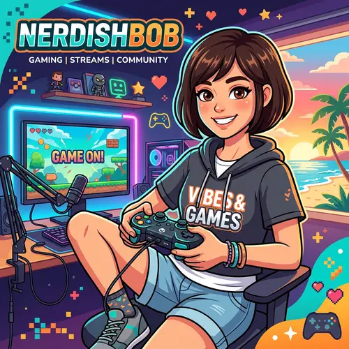 Vector Illustration Twitch Channel Cover