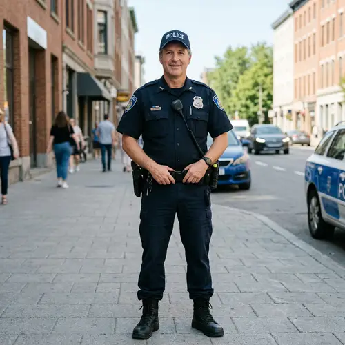 Police Man: Protecting Our Community