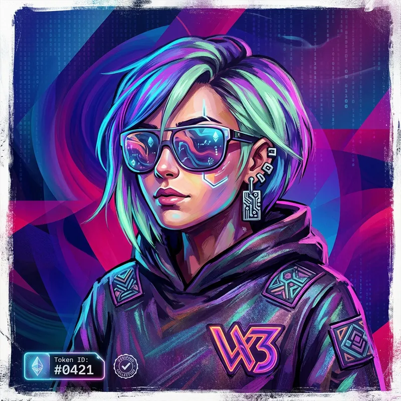 Stunning NFT Painting for Your Web3 Profile