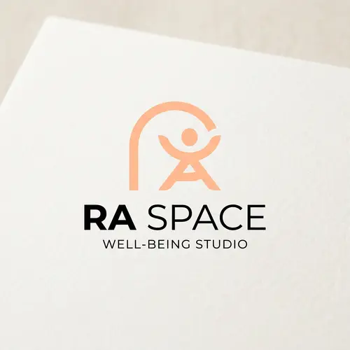 Minimalist Logo Design for RA Space