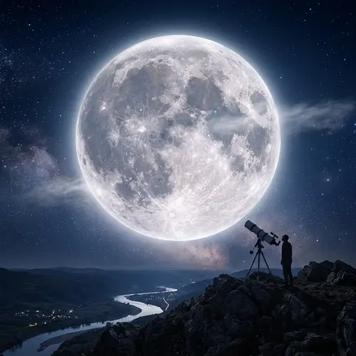 Most Beautiful Moon: A Stunning Sight