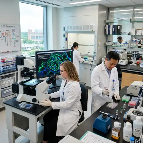 Professional Nephrology Sciences Imagery for Research