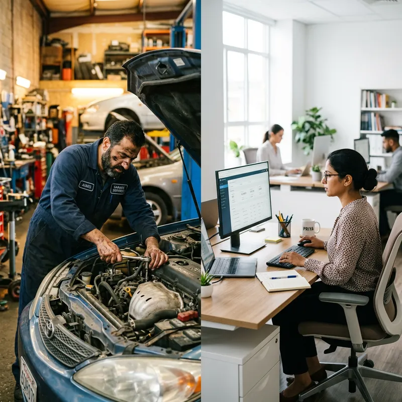 Skilled Car Mechanic & Computer-Savvy Professional Parents