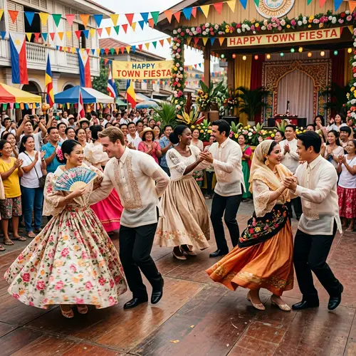 Traditional Philippine Pantomina Folk Dance Performance