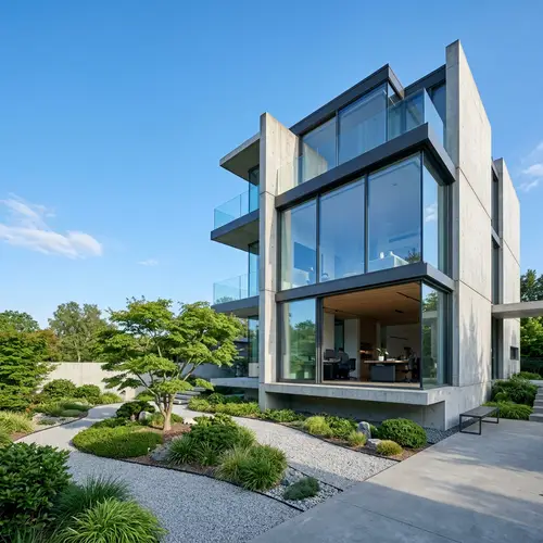 Sleek Minimalist Architecture: A Modern Masterpiece