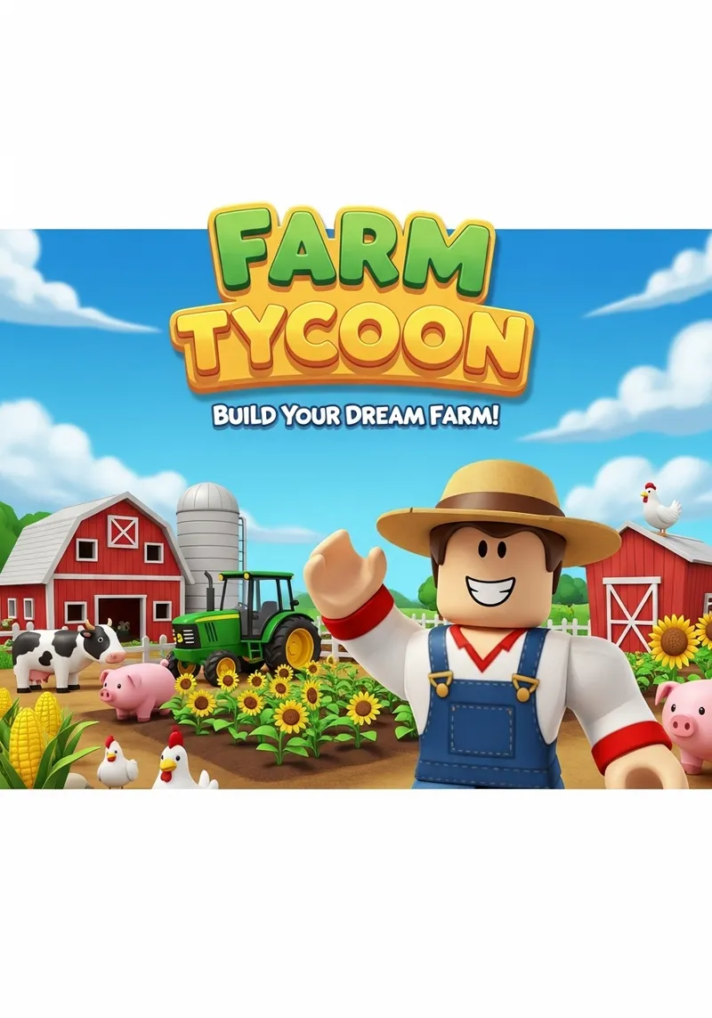 Farm Tycoon Roblox Banner - Exciting Gameplay Awaits Farm Tycoon Roblox Banner - Exciting Gameplay Awaits