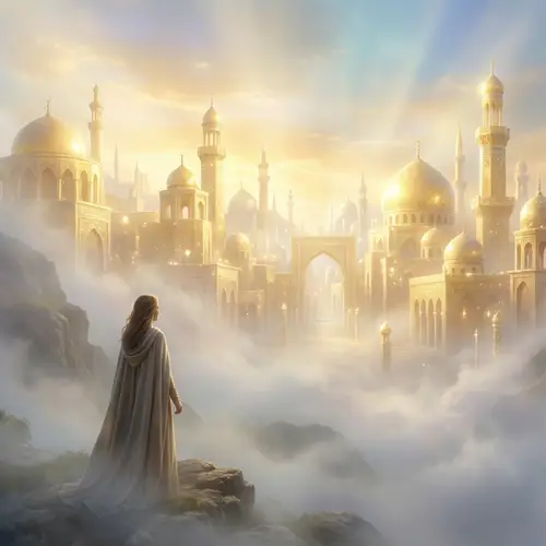 Divine City of Gold: A Heavenly Vision