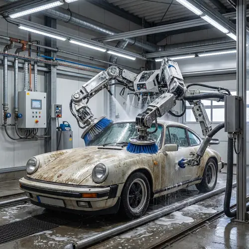 Car Cleaning Robot: Effortless Vehicle Care