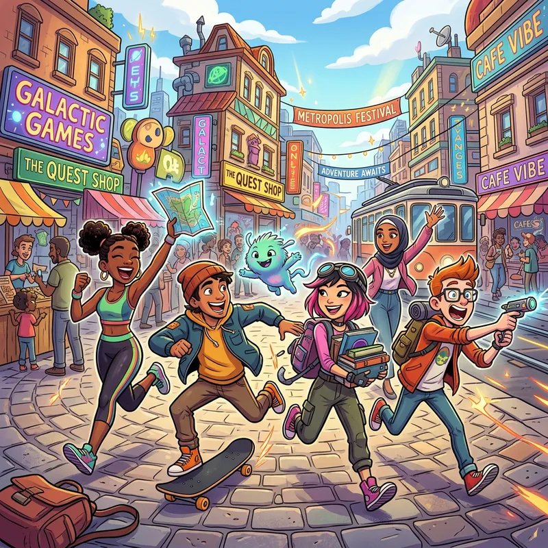 Engaging Visuals with Animated Graphics and Relatable Characters