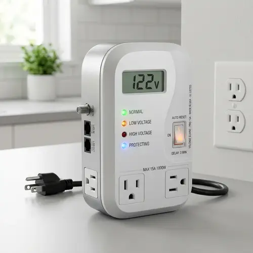 Automatic Electrical Voltage Protector | US Design