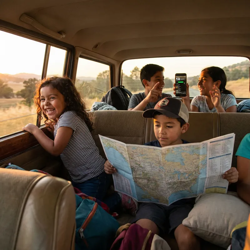 Exciting Brown Kids Road Trip Adventures Exciting Brown Kids Road Trip Adventures