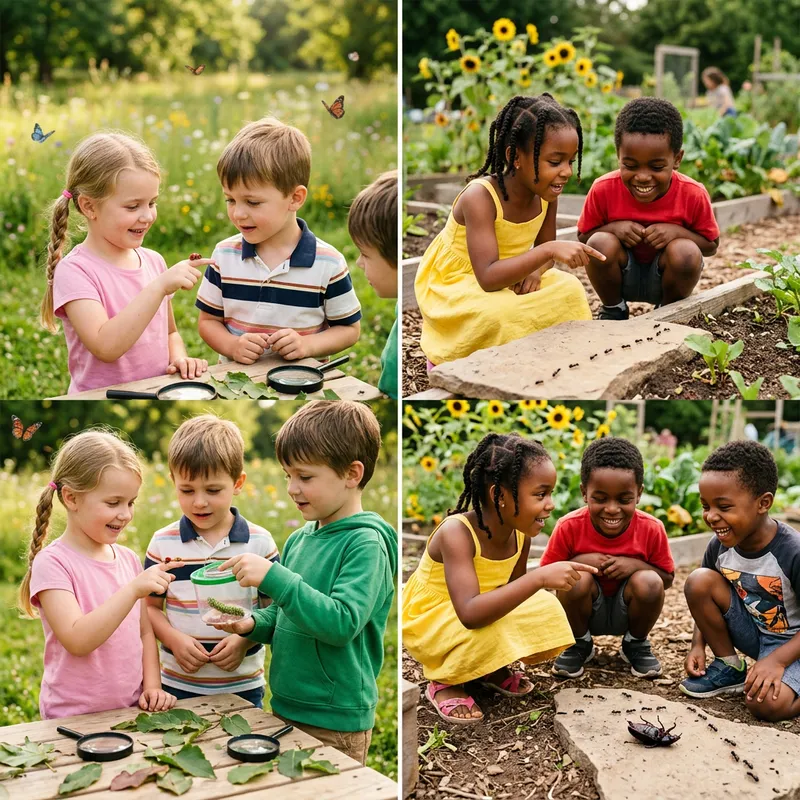 Kids Playing with Bugs: Inclusive and Fascinating Activities Kids Playing with Bugs: Inclusive and Fascinating Activities