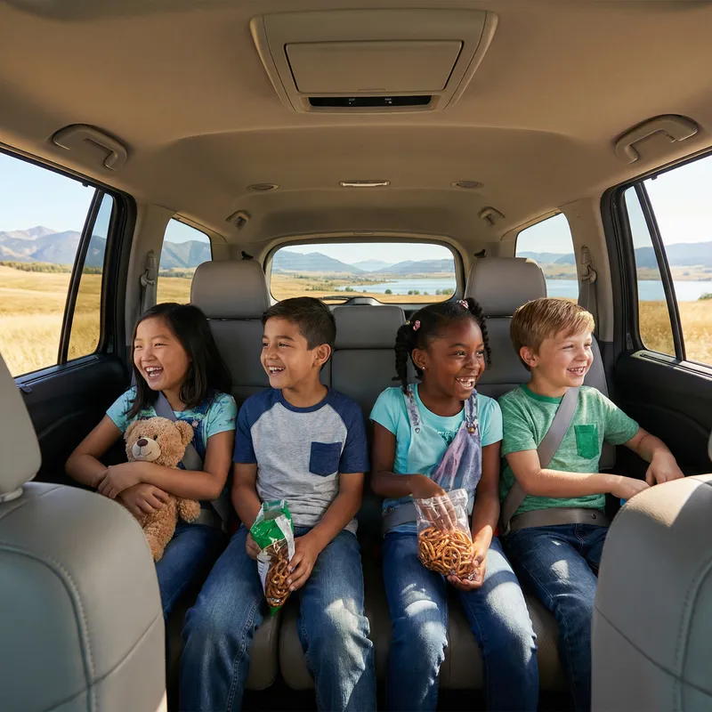 Brown Kids Road Trip: Magical Journey of Discovery